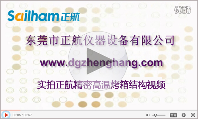 正航儀器實拍高溫真空干燥箱結構